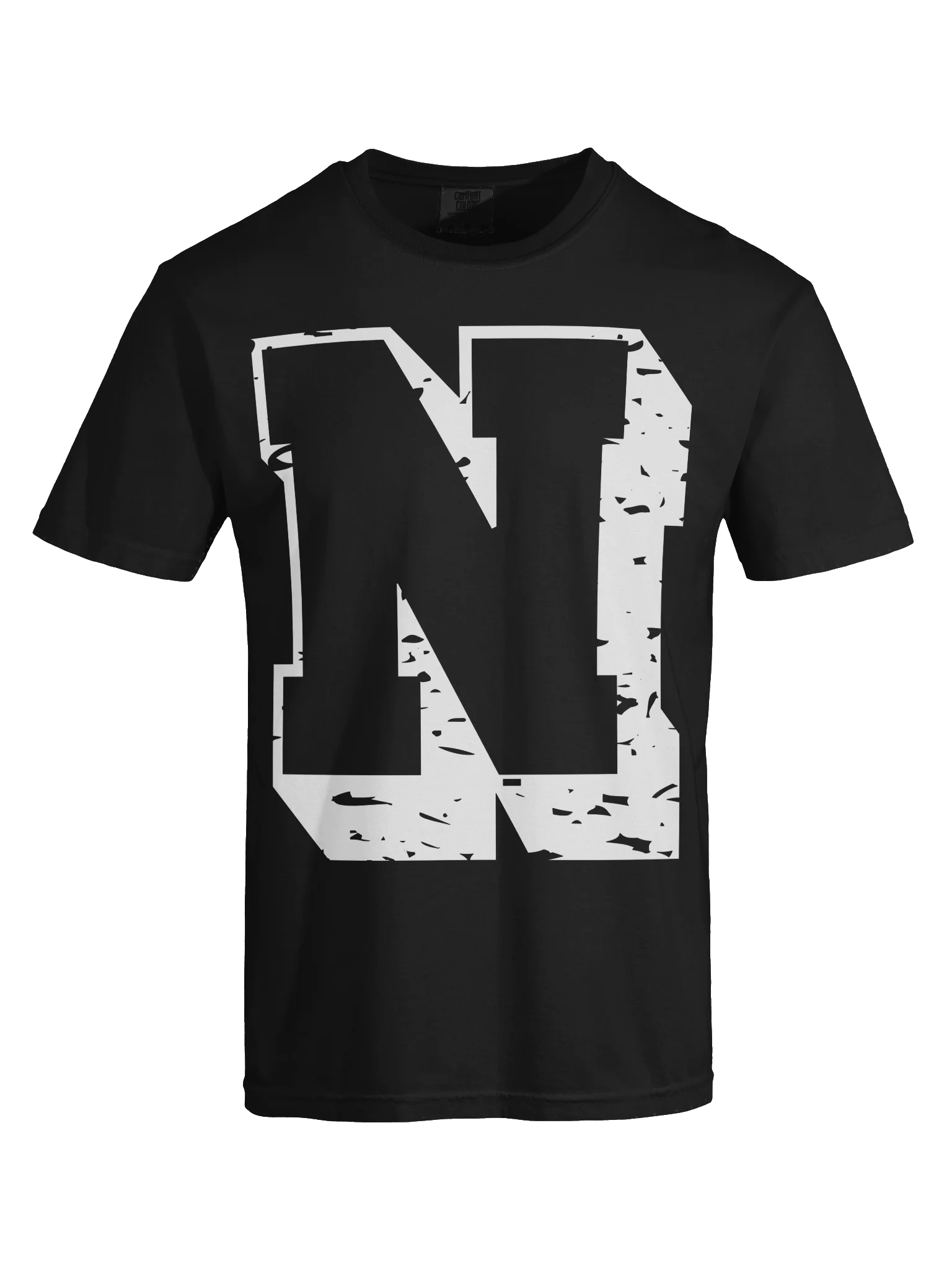 Varsity Letter N | Comfort Colors® Tee product image (9)