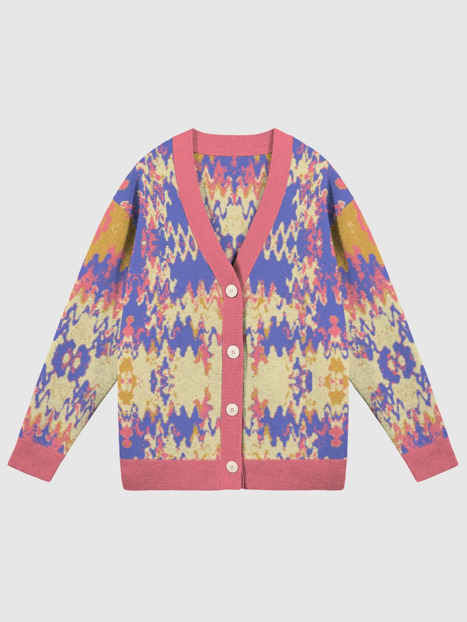 pink and purple cardigan product image (4)