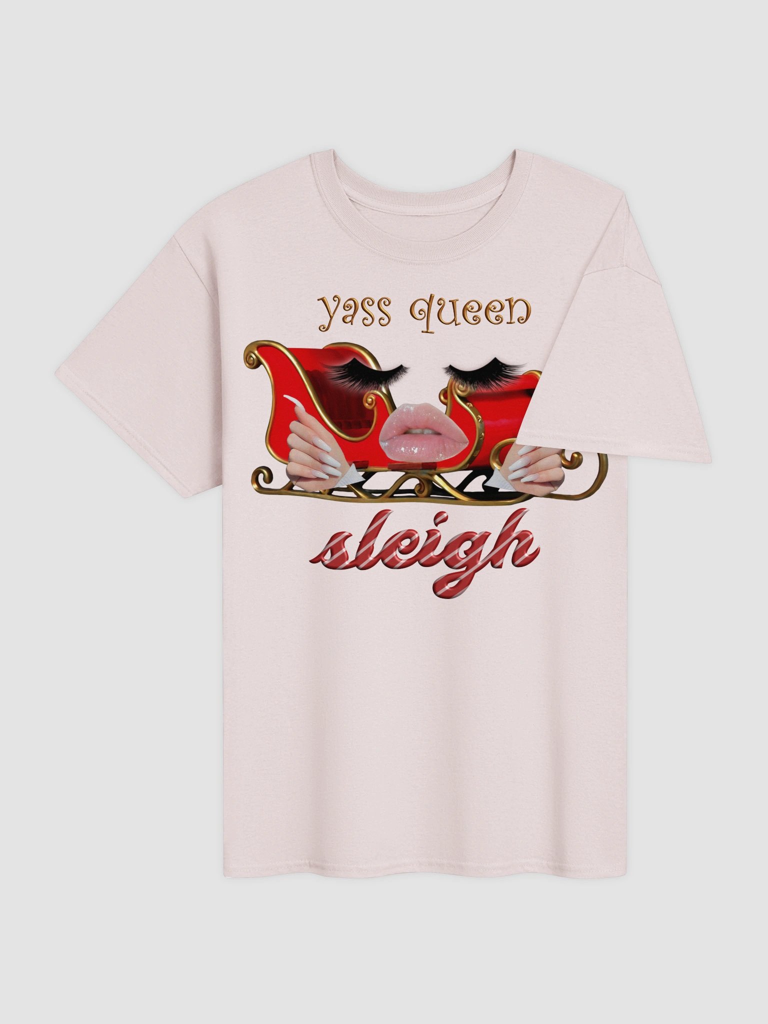 Yass Queen Sleigh T-shirt product image (20)
