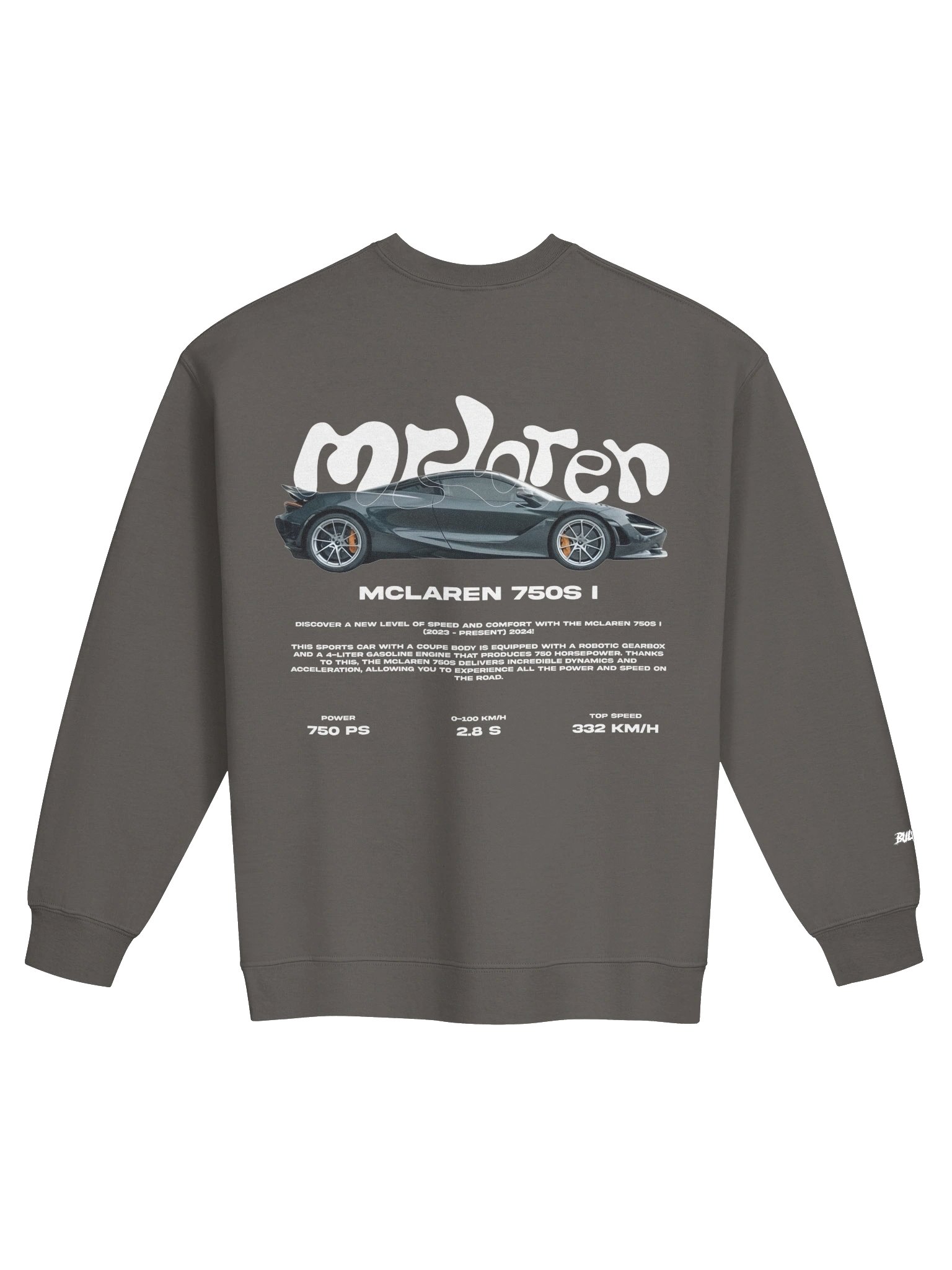 Mclaren 750S I Sweatshirt - Bulvant - OuzS2xMTuhc