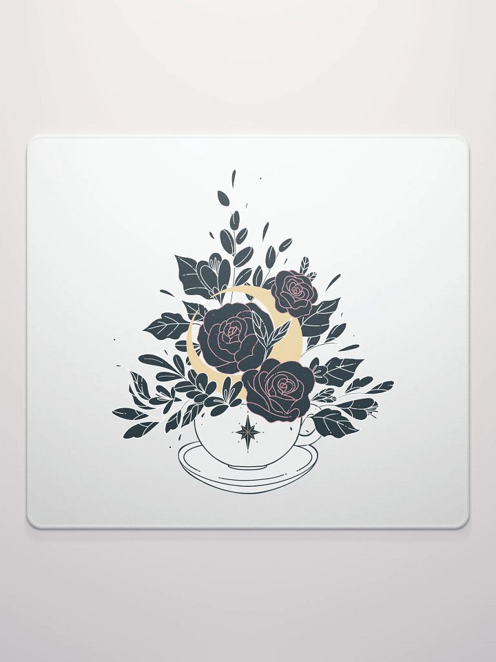 JeffBrutlag Florals and Moon Logo Mouse Pad product image (2)