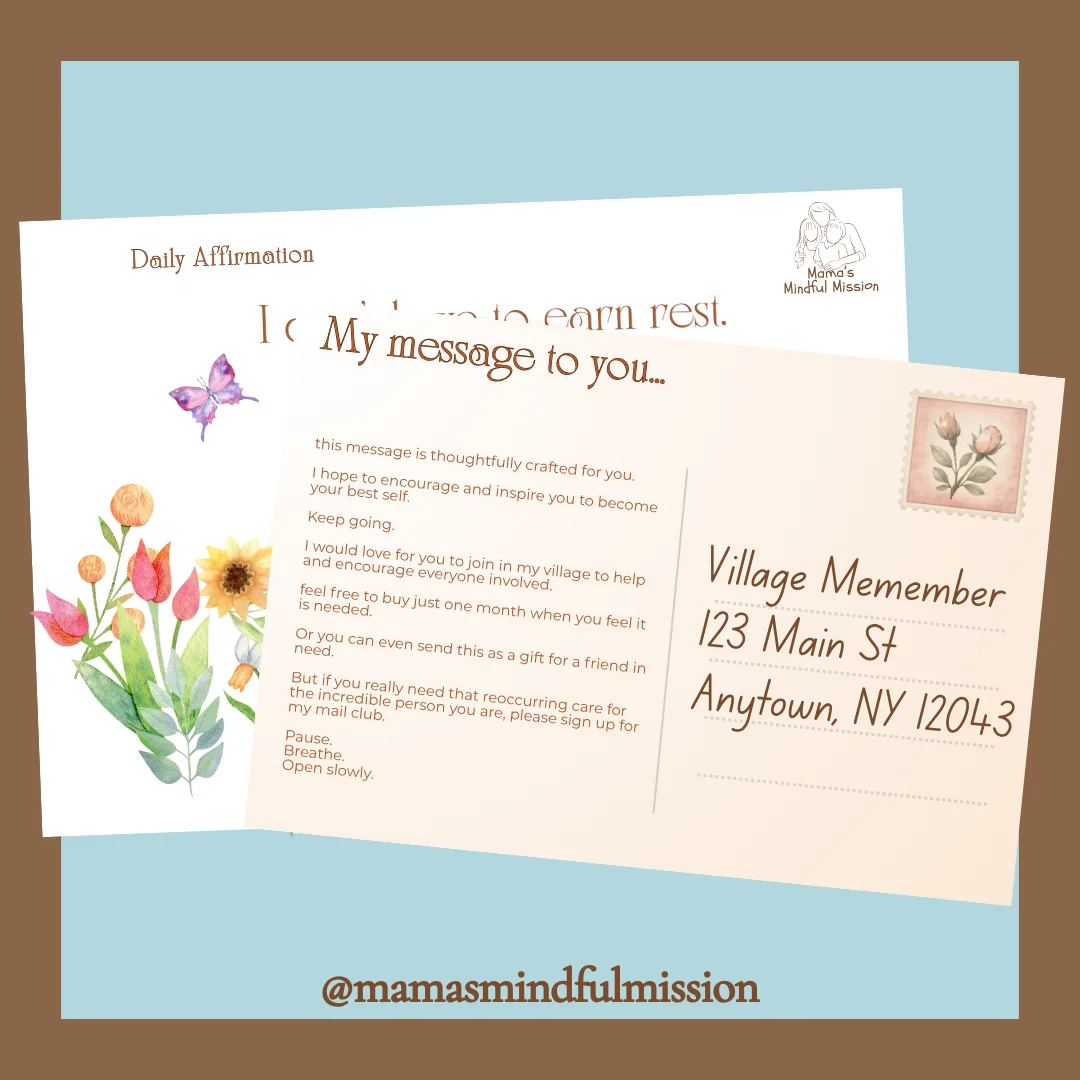 August 2026 My Message to YOU Post Card product image (1)