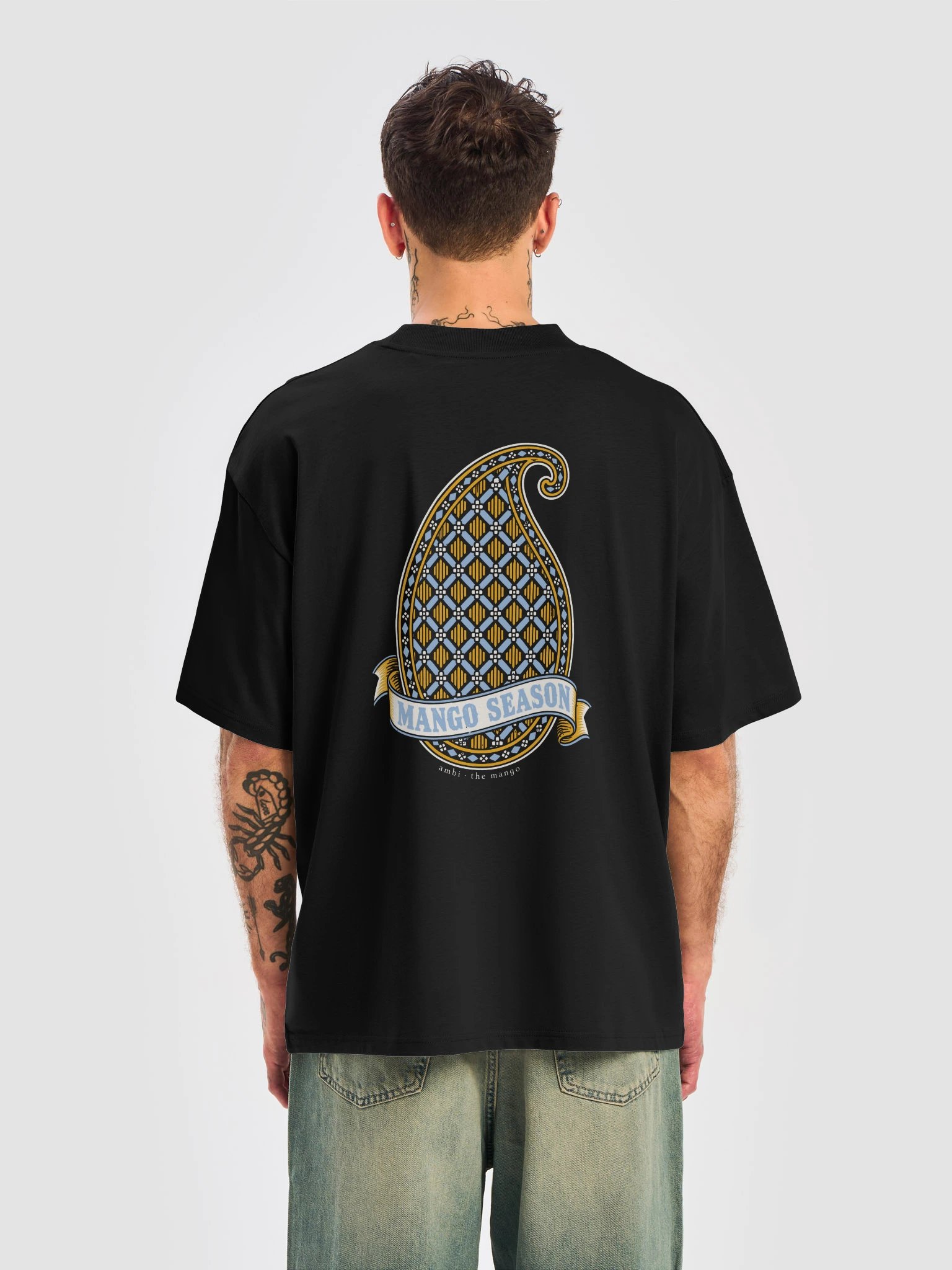 Mango Season (Oversized Tee, Front and Back) product image (11)