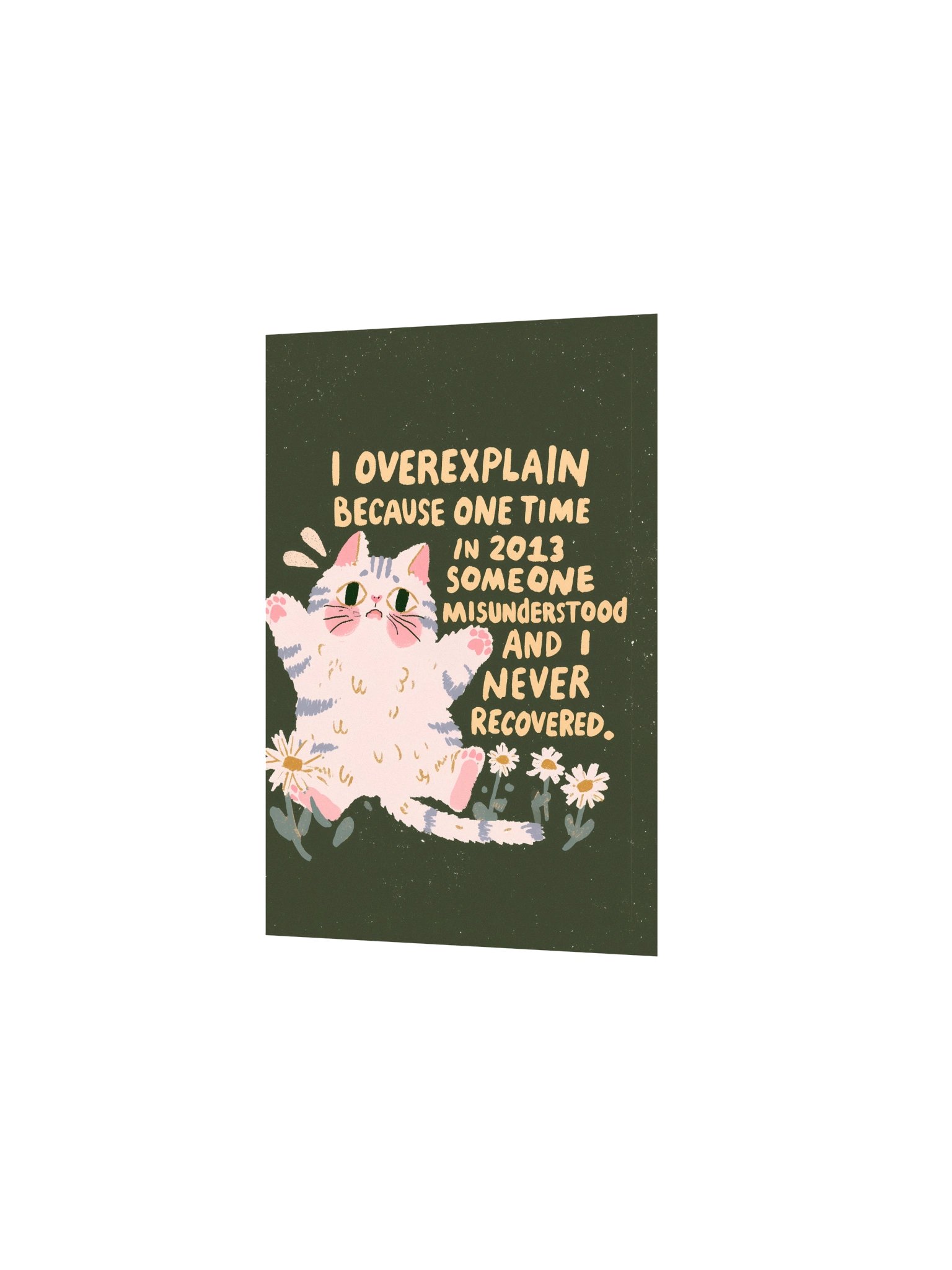 I Overexplain Cat Poster product image (10)