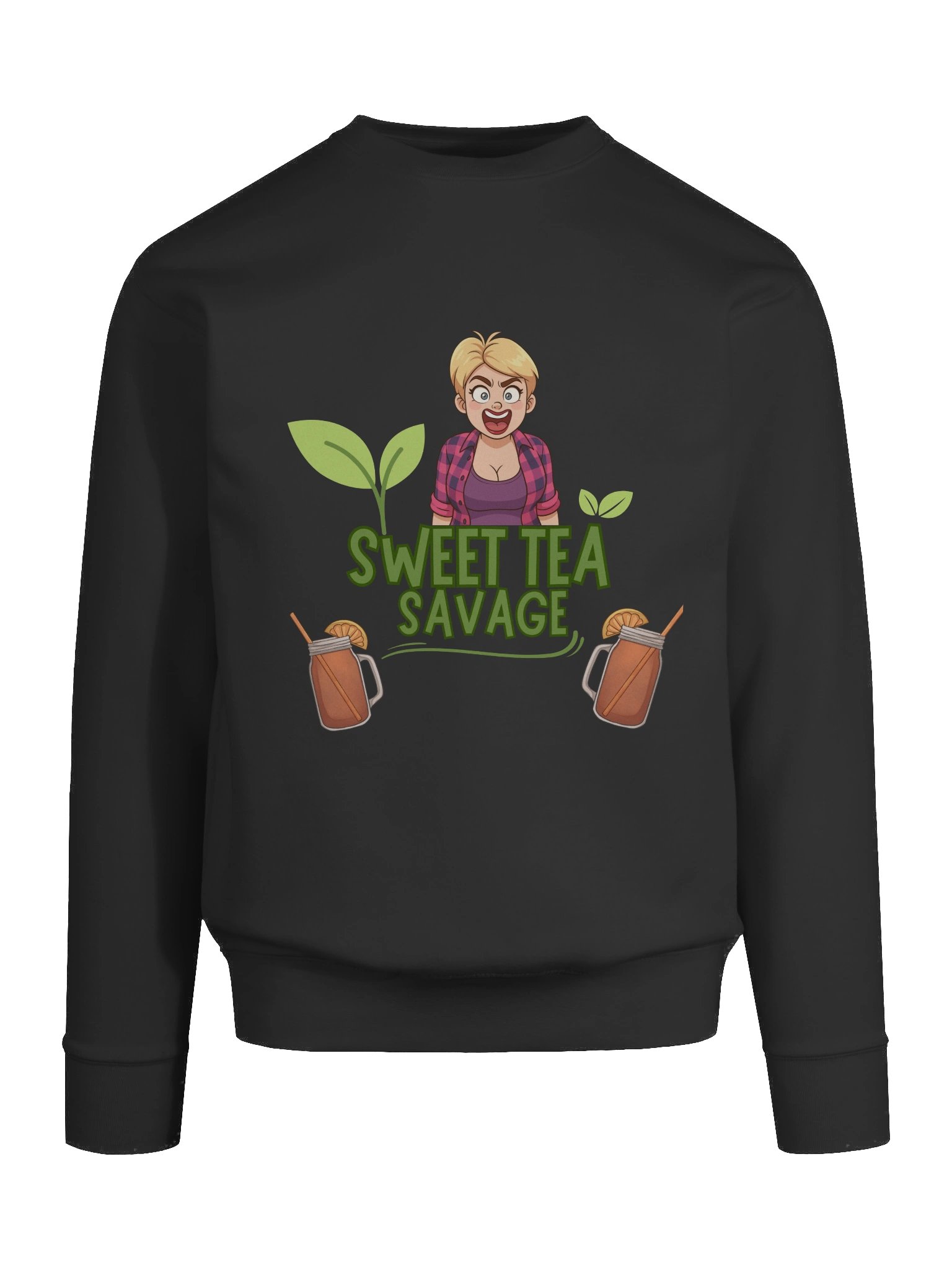 Sweet Tea Savage Unisex Sweatshirt 🍹💄 product image (86)