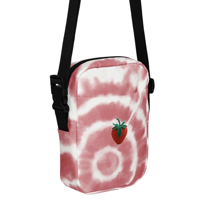 CozyAvocado Red Texture Utility Crossbody Bag Strawberry #1 product image (1)
