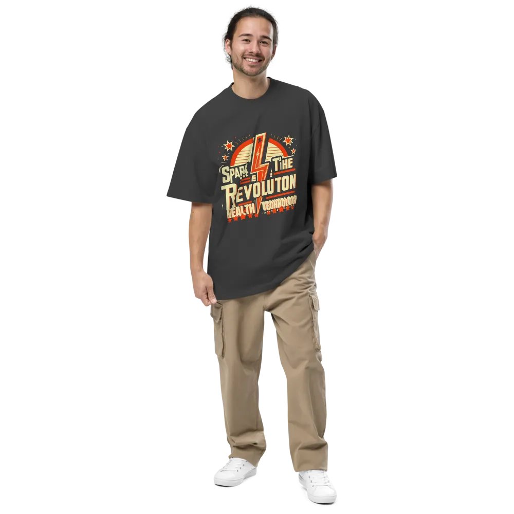 Revolutionary Health Tech Faded T-Shirt product image (4)