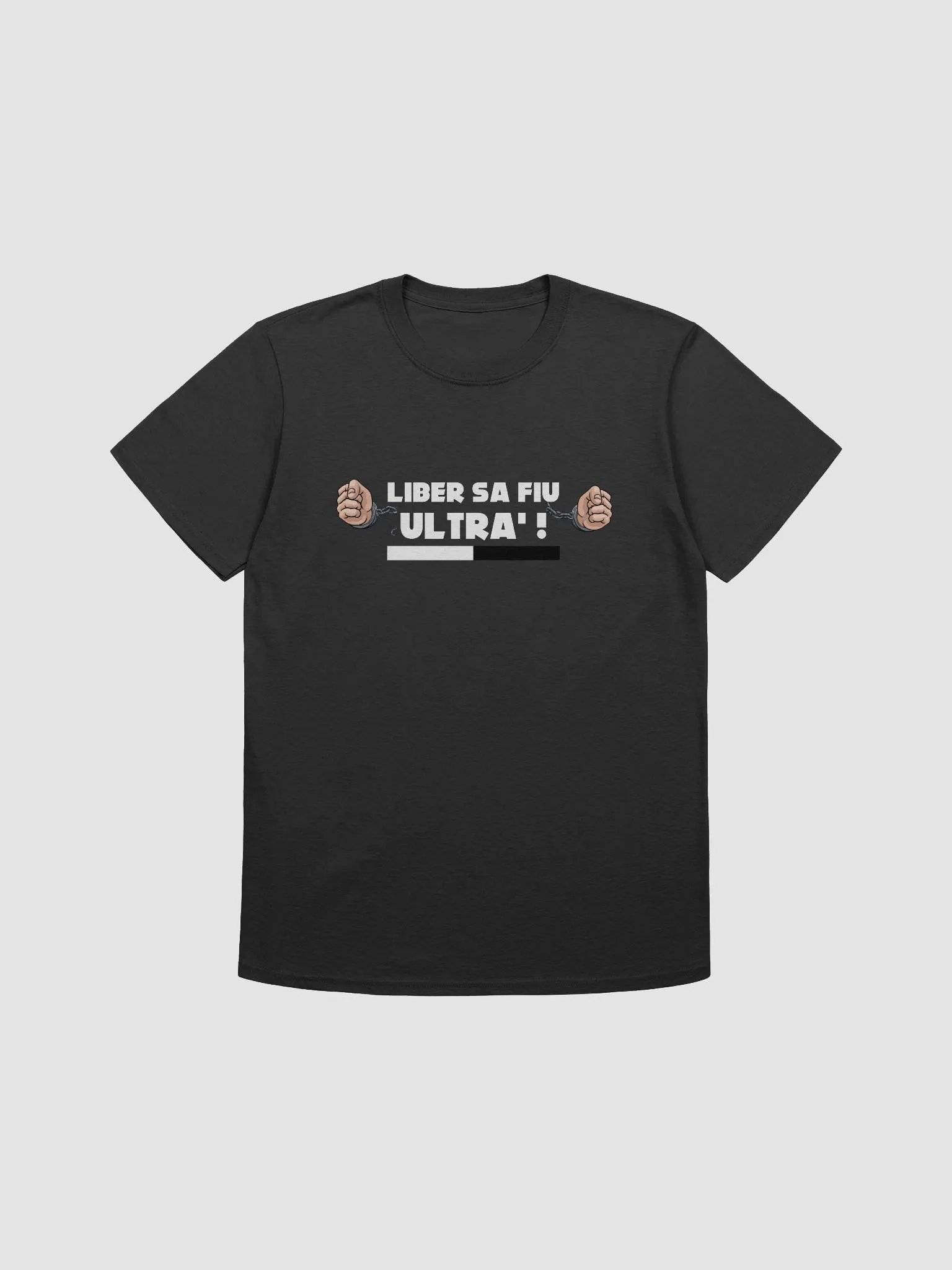 Tricou Liber să Fiu Ultra' || Alb și Negru product image (1)