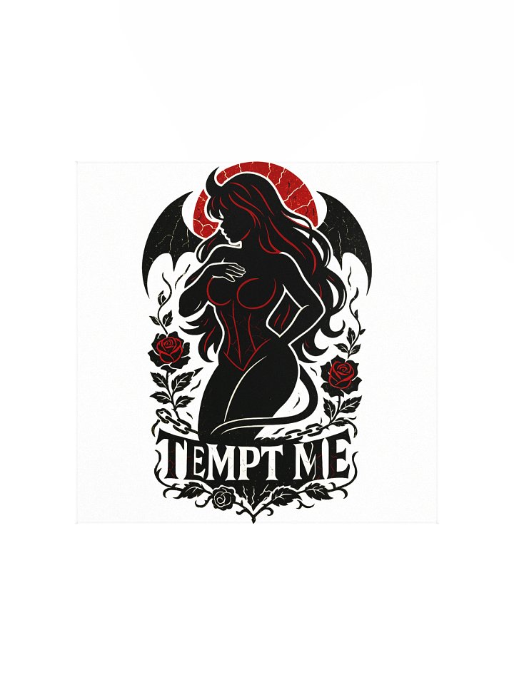 Tempt Me Devilish Silhouette Poster product image (5)