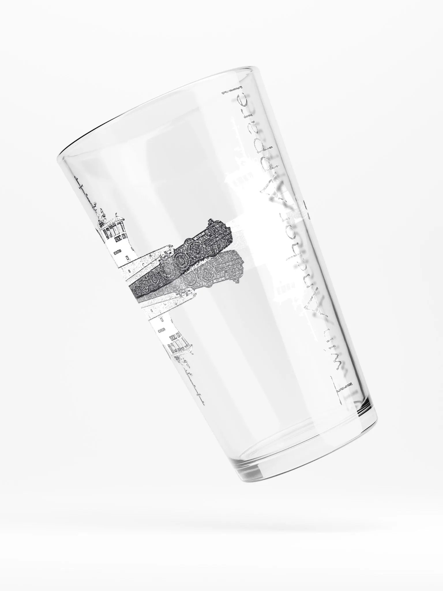 Westrac tug 16oz Pint Glass product image (4)