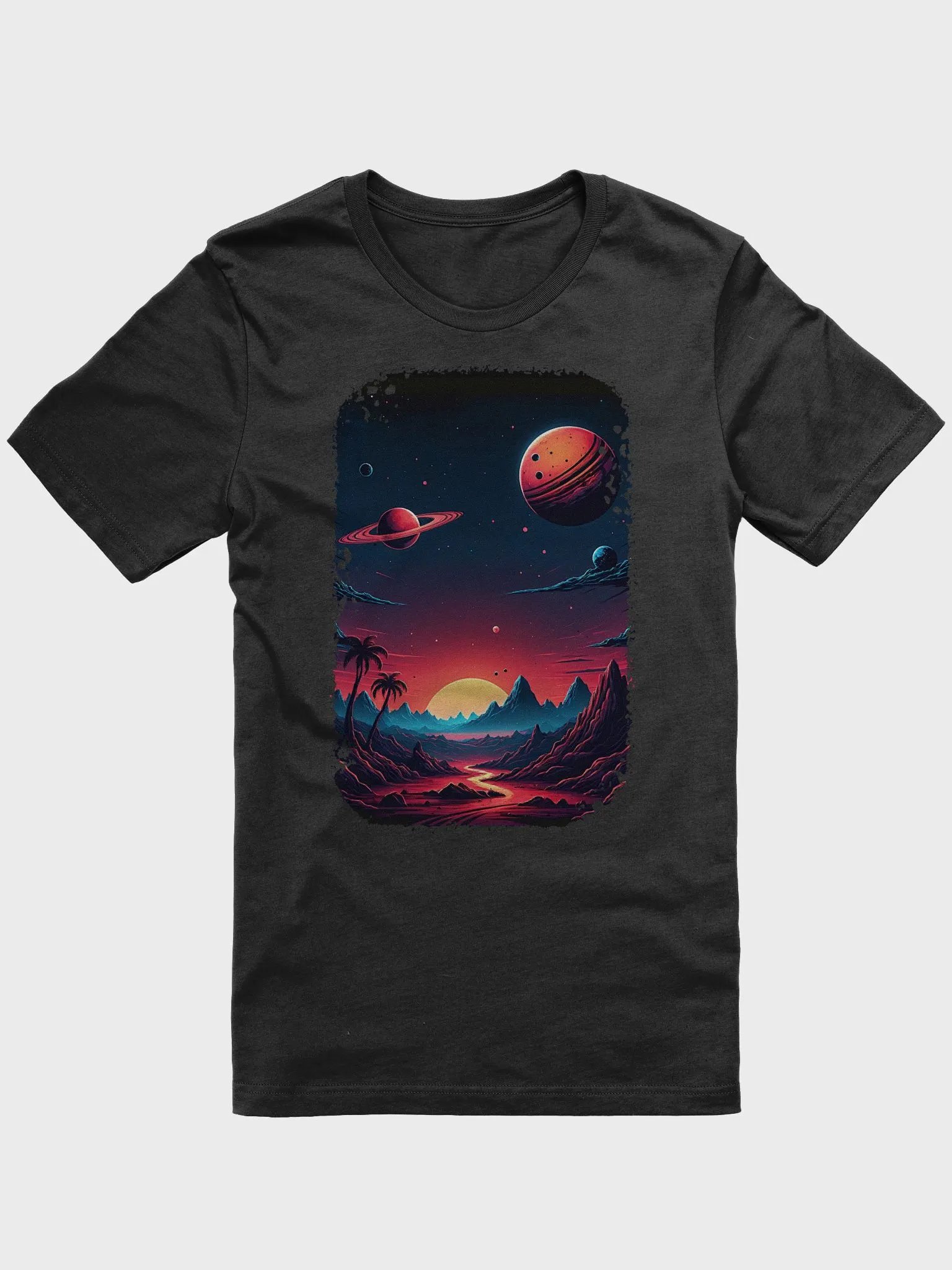Minimalist Sunset On an Alien World product image (1)