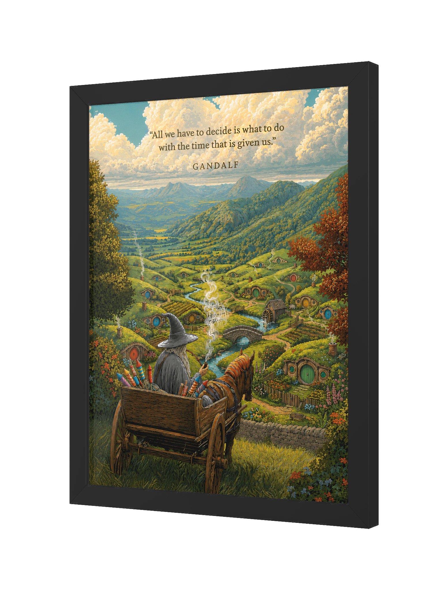 Where Wisdom Wanders – Museum Framed Art product image (2)