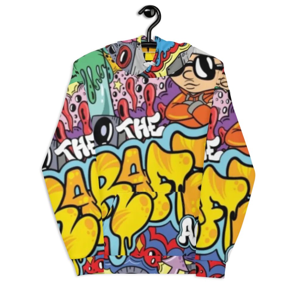Graffiti Blast Unisex Hoodie product image (7)