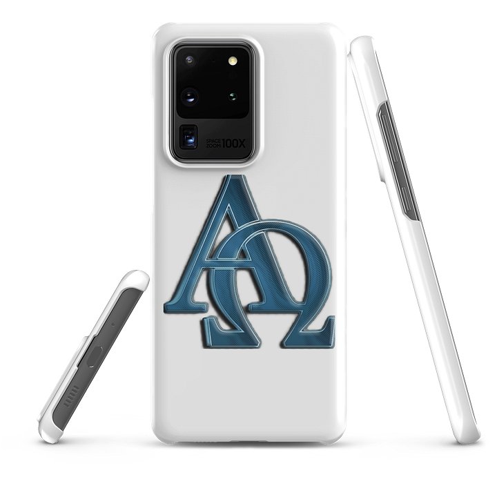 Alpha Omega symbol in teal Snap Case product image (7)