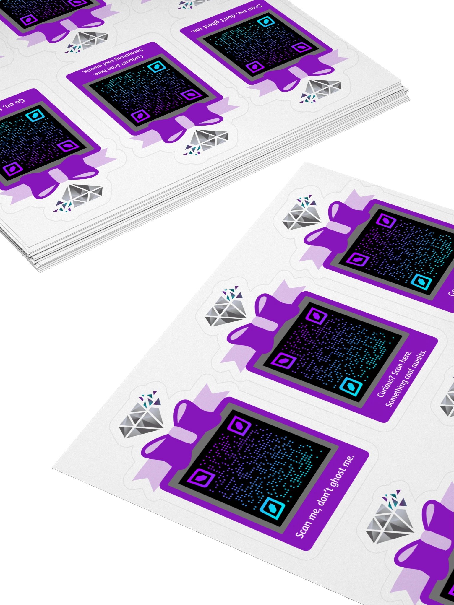 QR Code Sticker Sheet 2 - Multid Store product image (4)