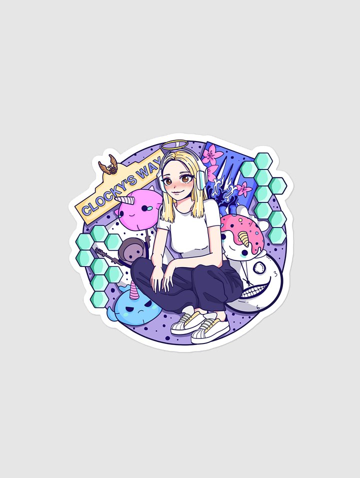 [ClockworkTimezone] Bubble-free stickers product image (1)
