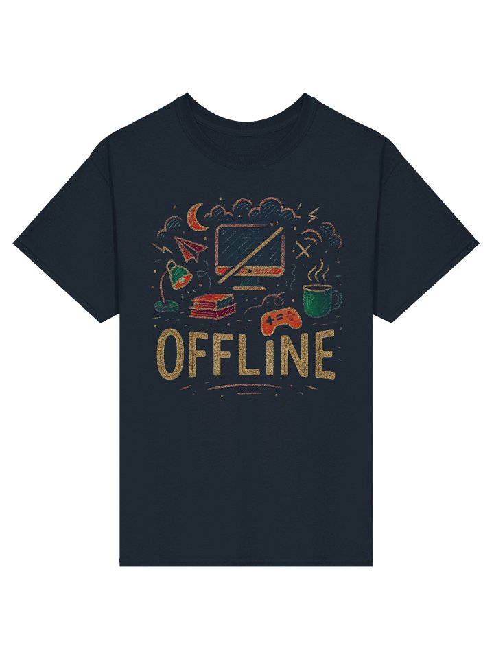 Offline Mode Retro Tee product image (1)