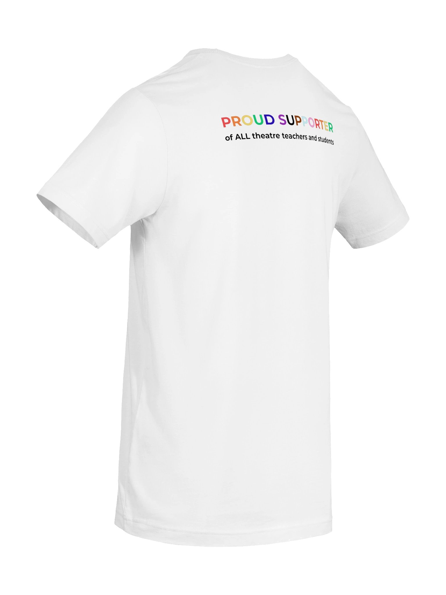PROUD Supporter White Tee product image (8)
