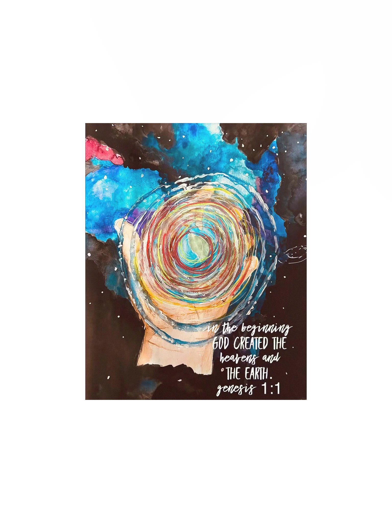 Vibrant Matte Print of Creation 8" x 10" product image (1)