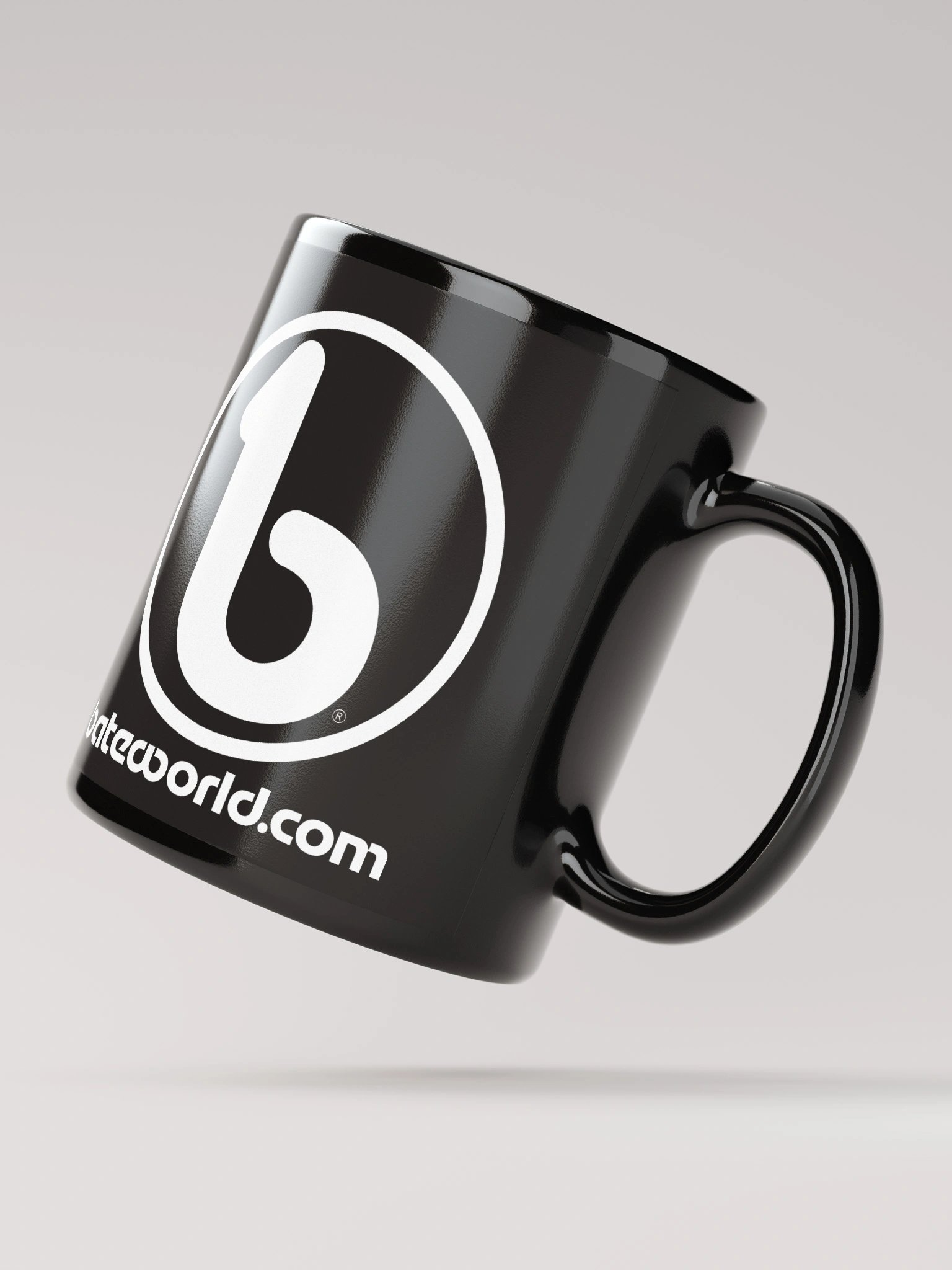 BateWorld.com Coffee Mug in Black/White product image (1)