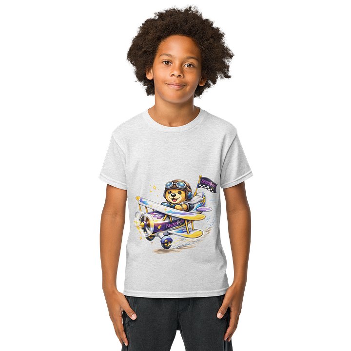 Bobzie Aviator Adventure Youth Tee | Explorer Edition by FayzieBobs product image (1)