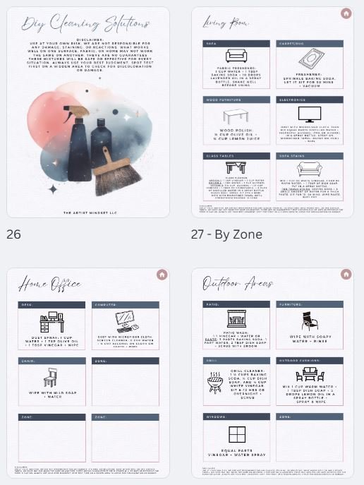 🏡 Cleaning Planner Bundle product image (5)