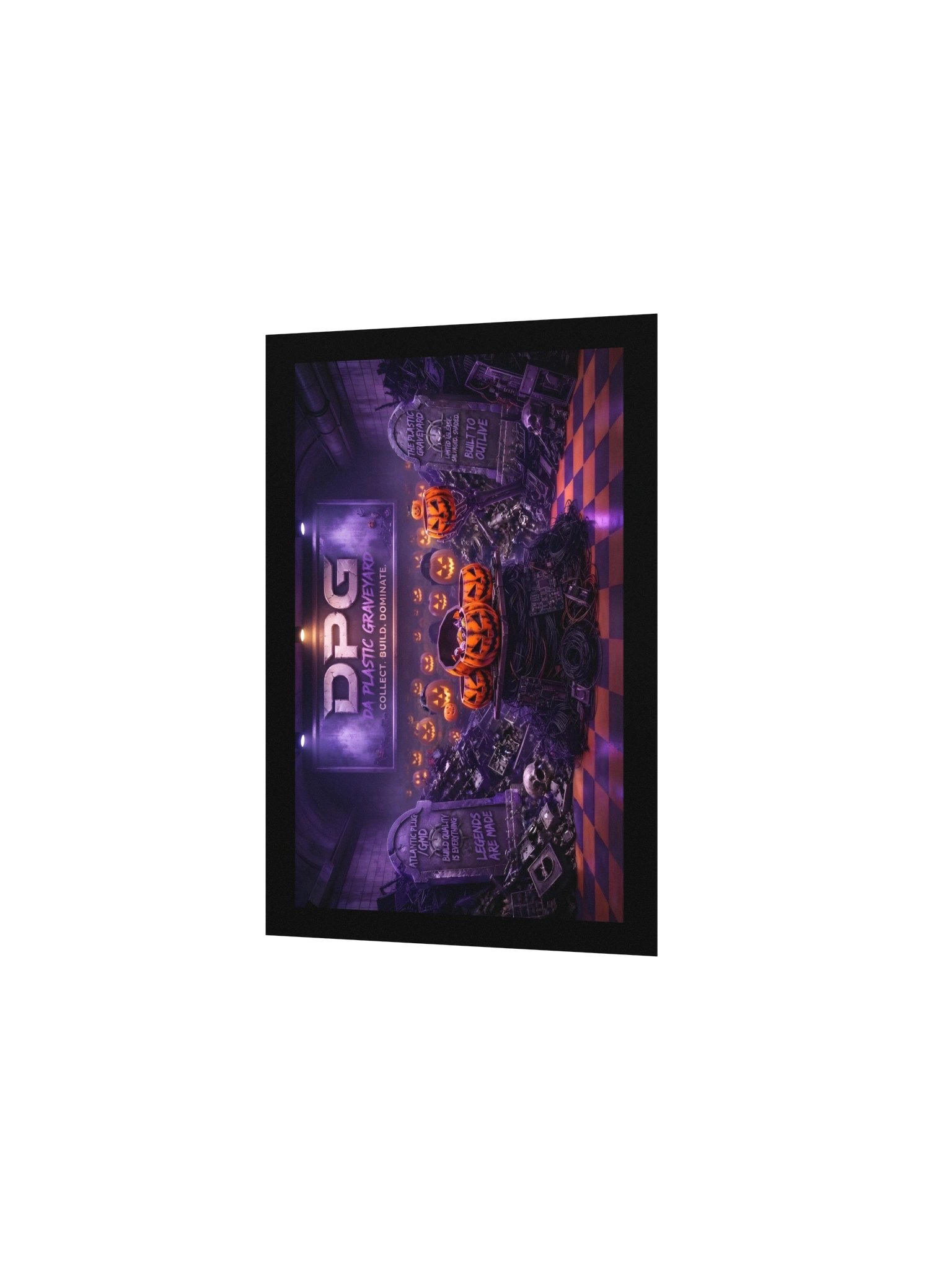 DA Plastic Graveyard Pumpkin Poster product image (2)