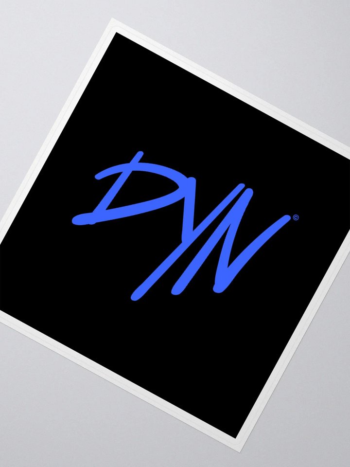 DYN Logo Sticker (Blue) product image (2)