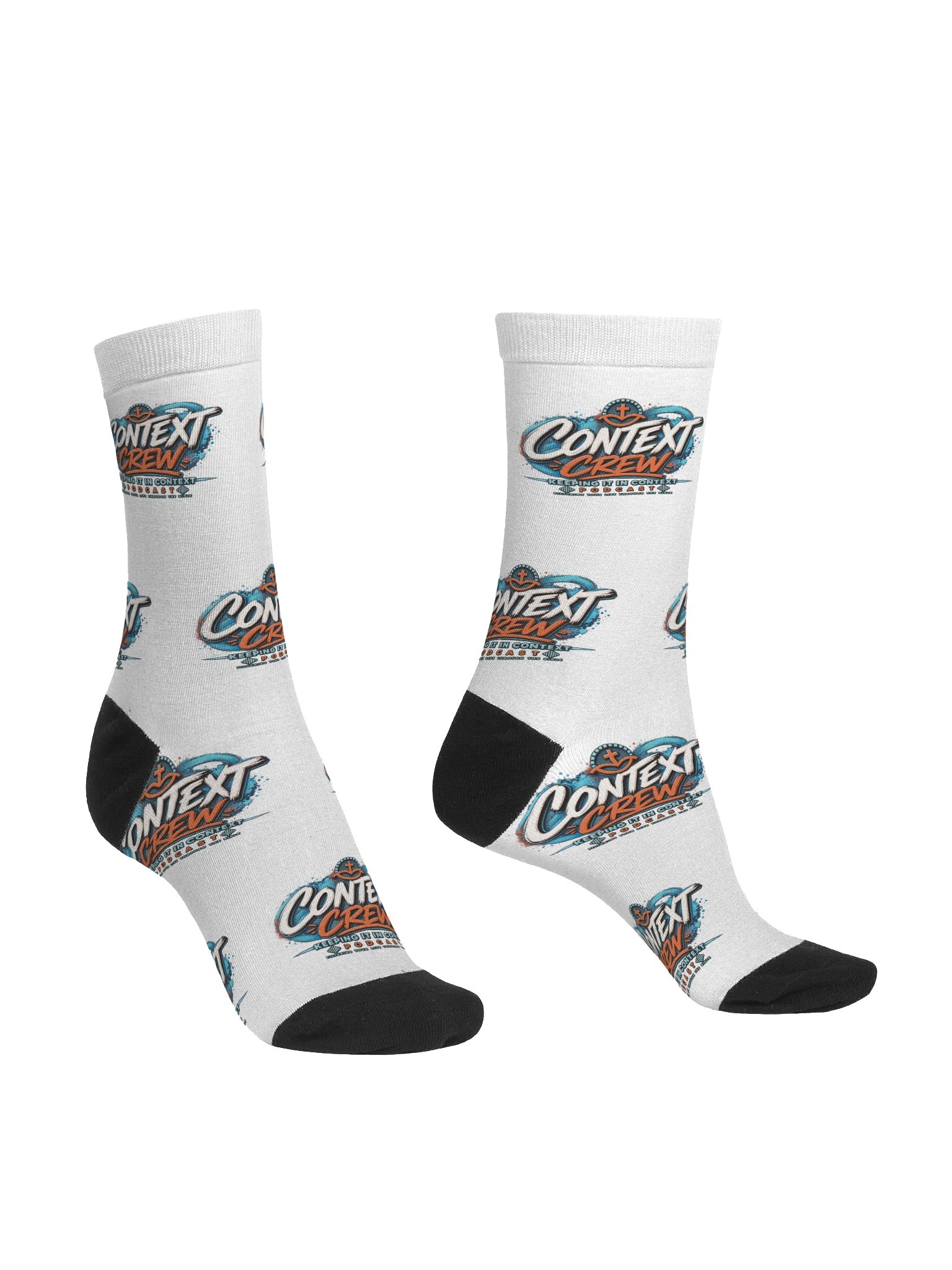 Context Crew Vintage Pattern Crew Socks product image (3)