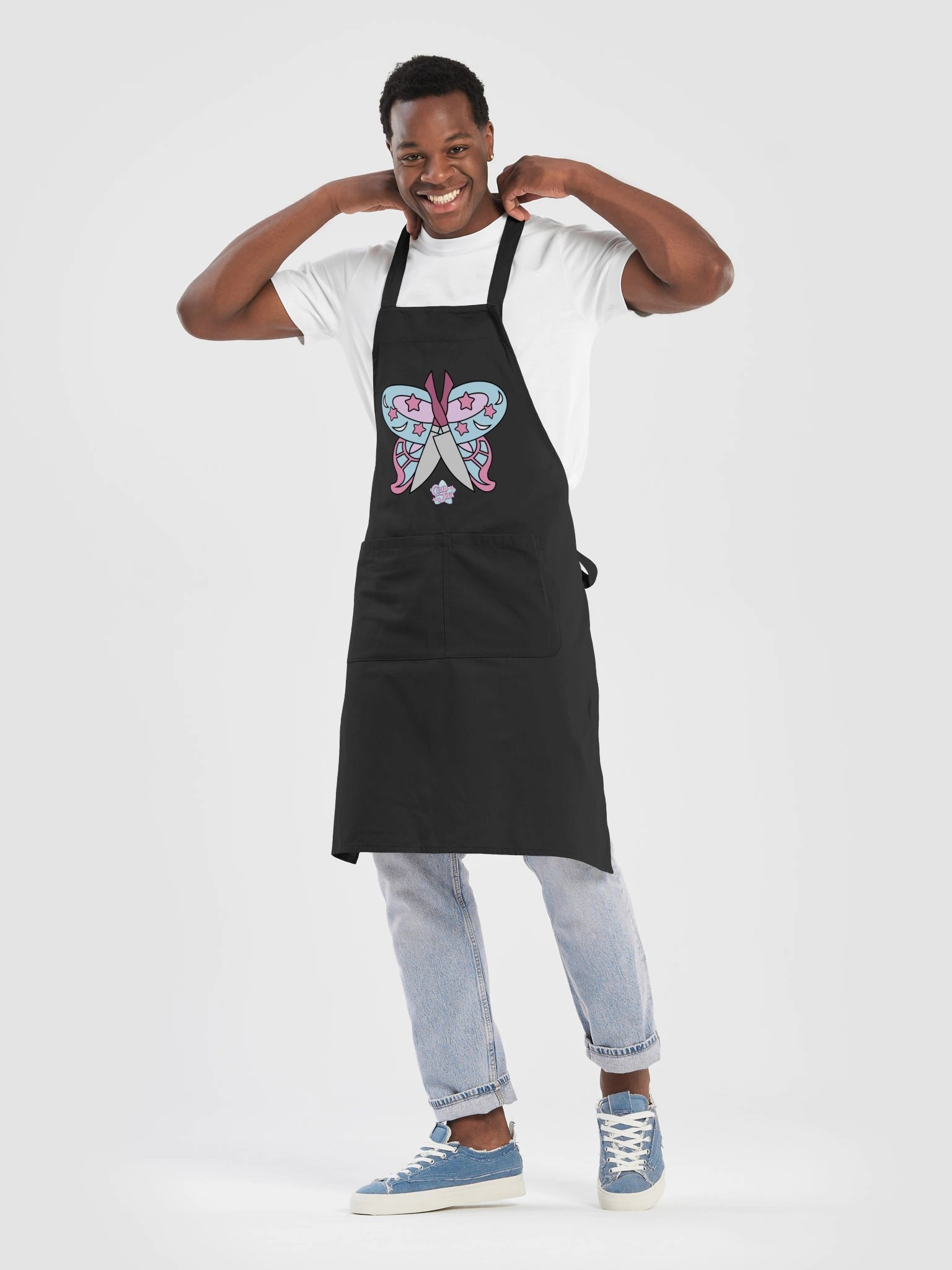 Butterfly Emblem Apron product image (4)