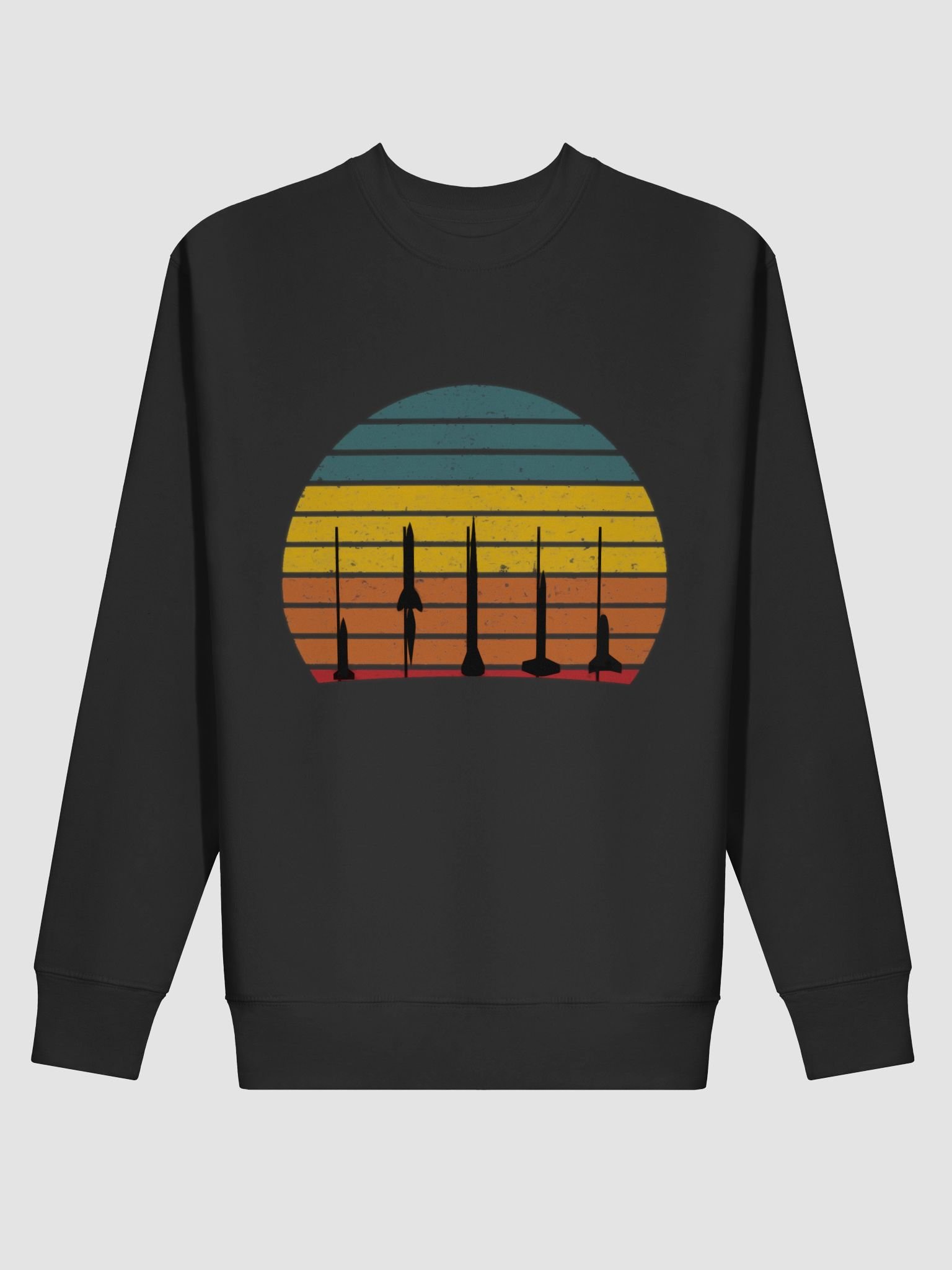 Sunset Silhouette Crew Sweater product image (2)