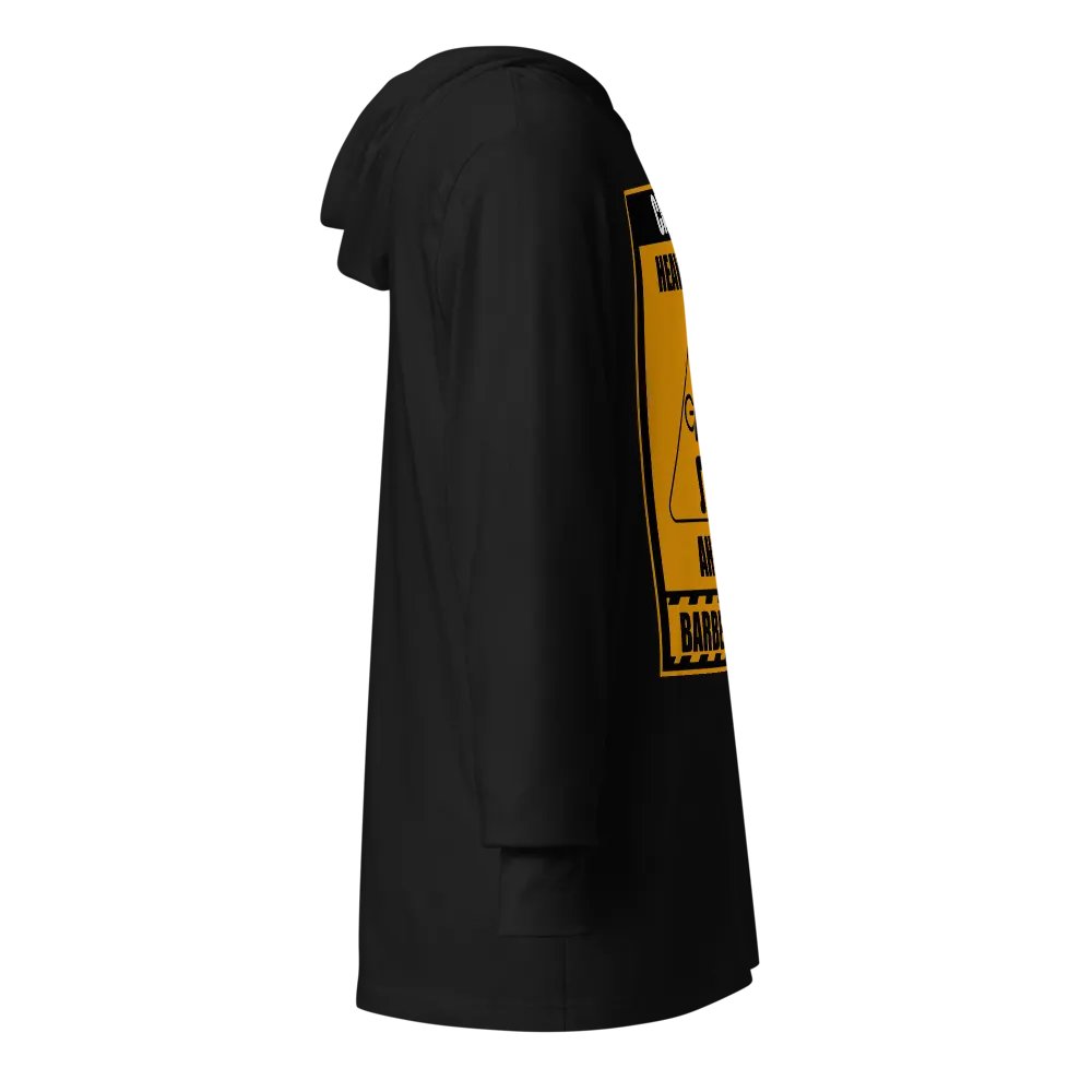 Caution Heavy Lifter Ahead Unisex Hooded Tee product image (12)