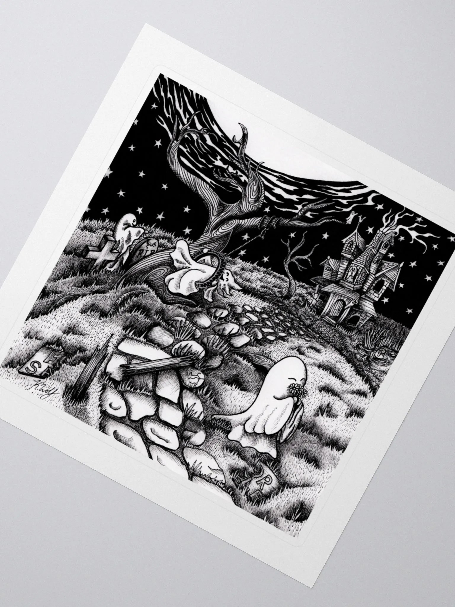 Haunted Estate Stickers product image (2)