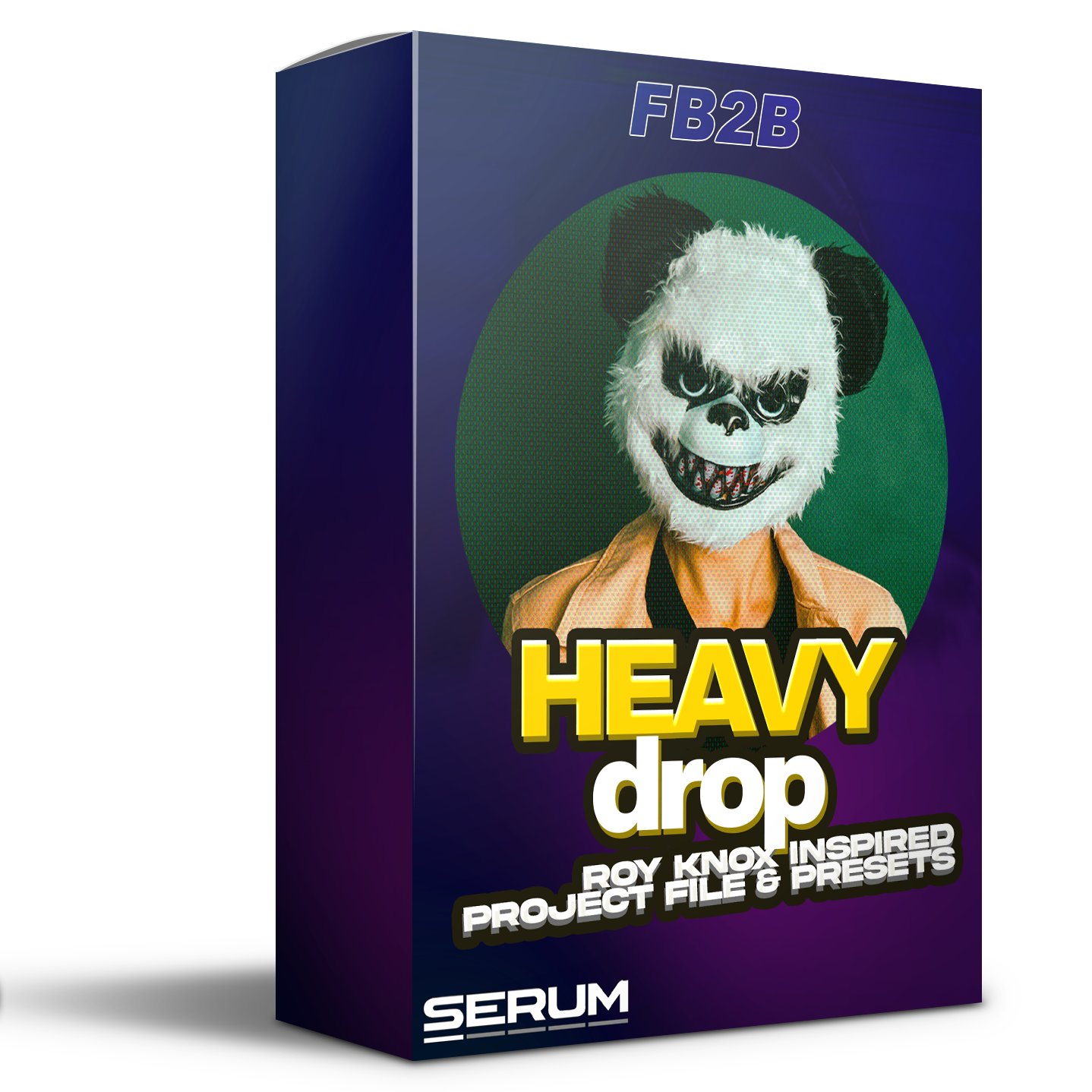 Roy Knox / Crankdat Serum Presets & project file, "Heavy Drop" product image (1)