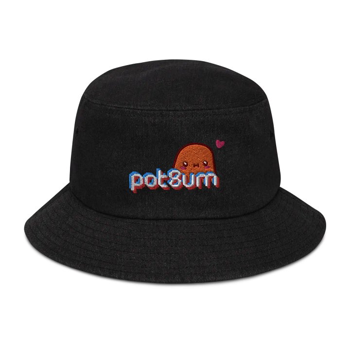 POT8UM denim bucket hat product image (1)