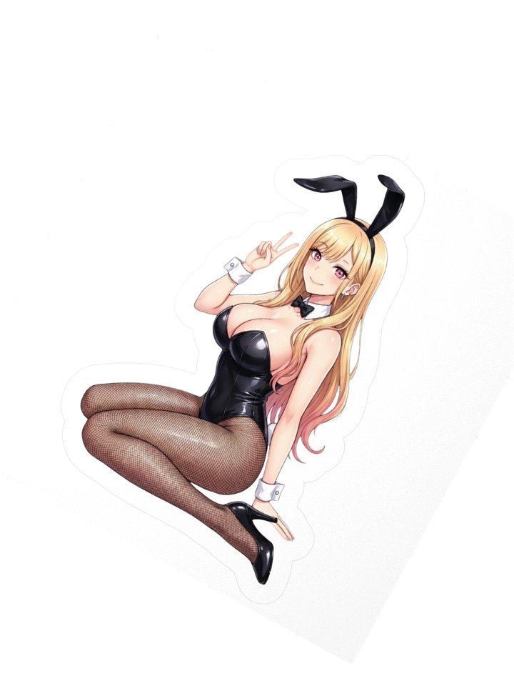 marin kitagawa bunny suit sticker product image (5)