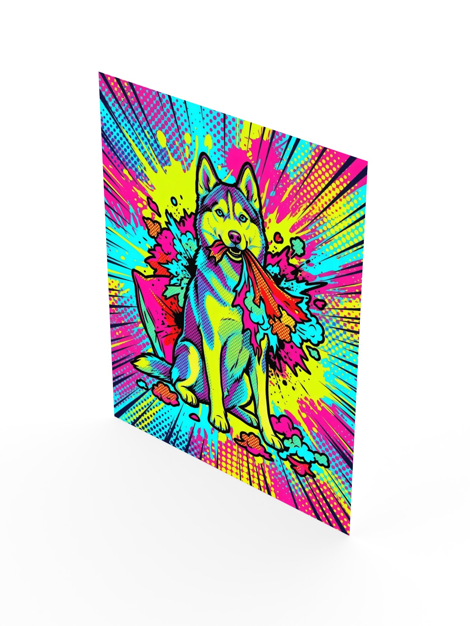 Couch Crime Husky Poster product image (17)