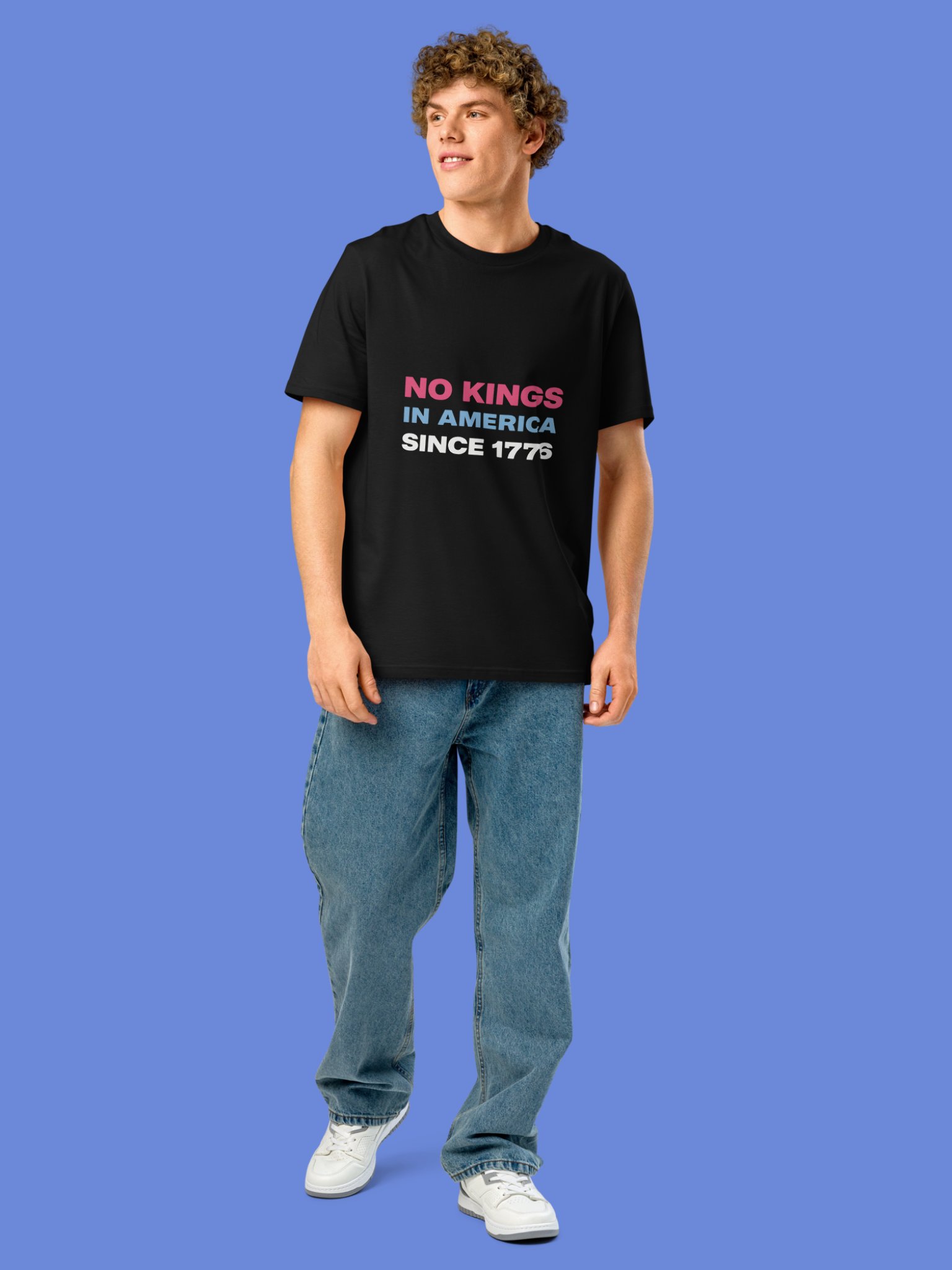 Jamie Lee Curtis No Kings In America Since 1776 Shirt product image (1)