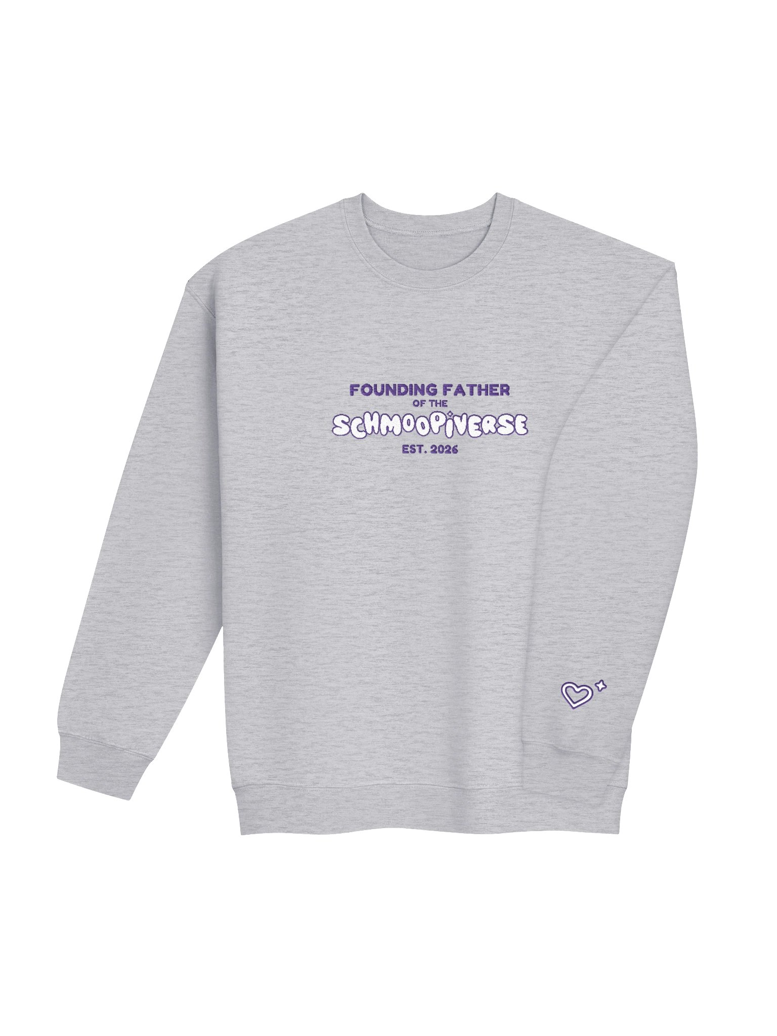 Founding Father of the Schmoopiverse Crewneck - Embroidered product image (12)