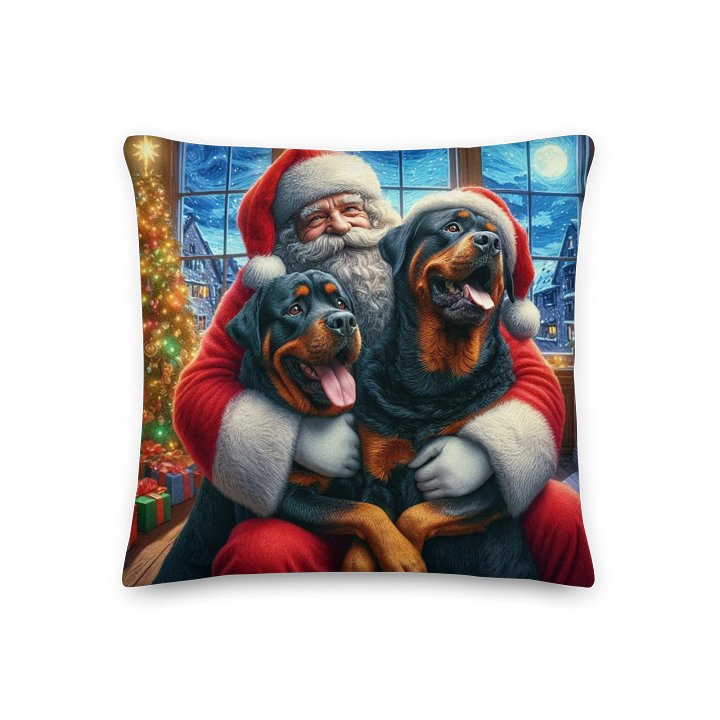 Santa's Best Friends Premium Pillow product image (3)