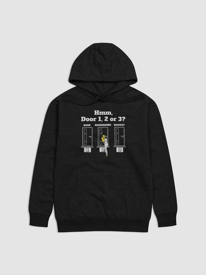 Hmm, Door 1, 2, 3? Funny Humorous Hoodie product image (1)