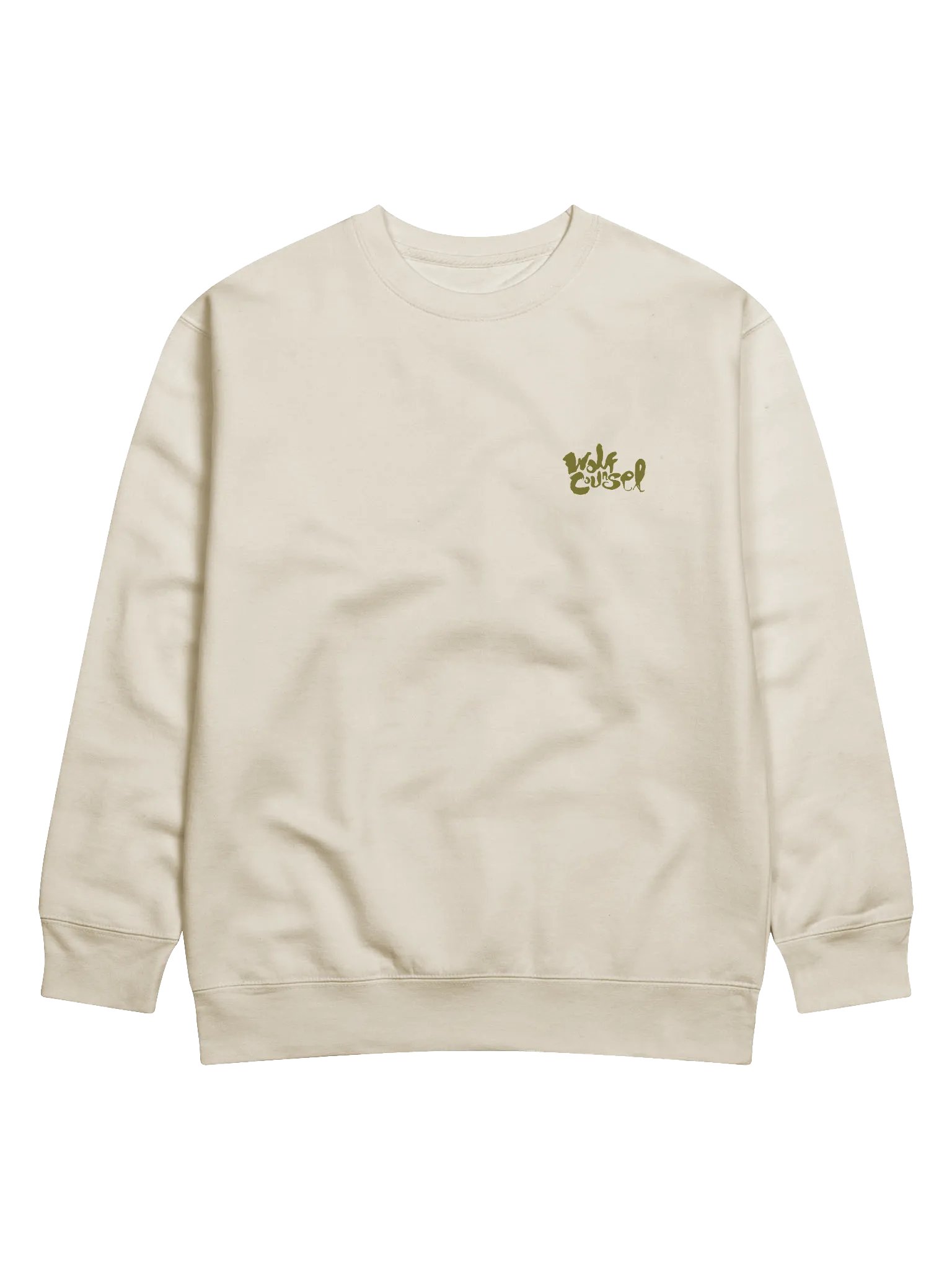 Wolf Counsel Cotton Heritage Premium Sweatshirt (Back Patch) product image (1)