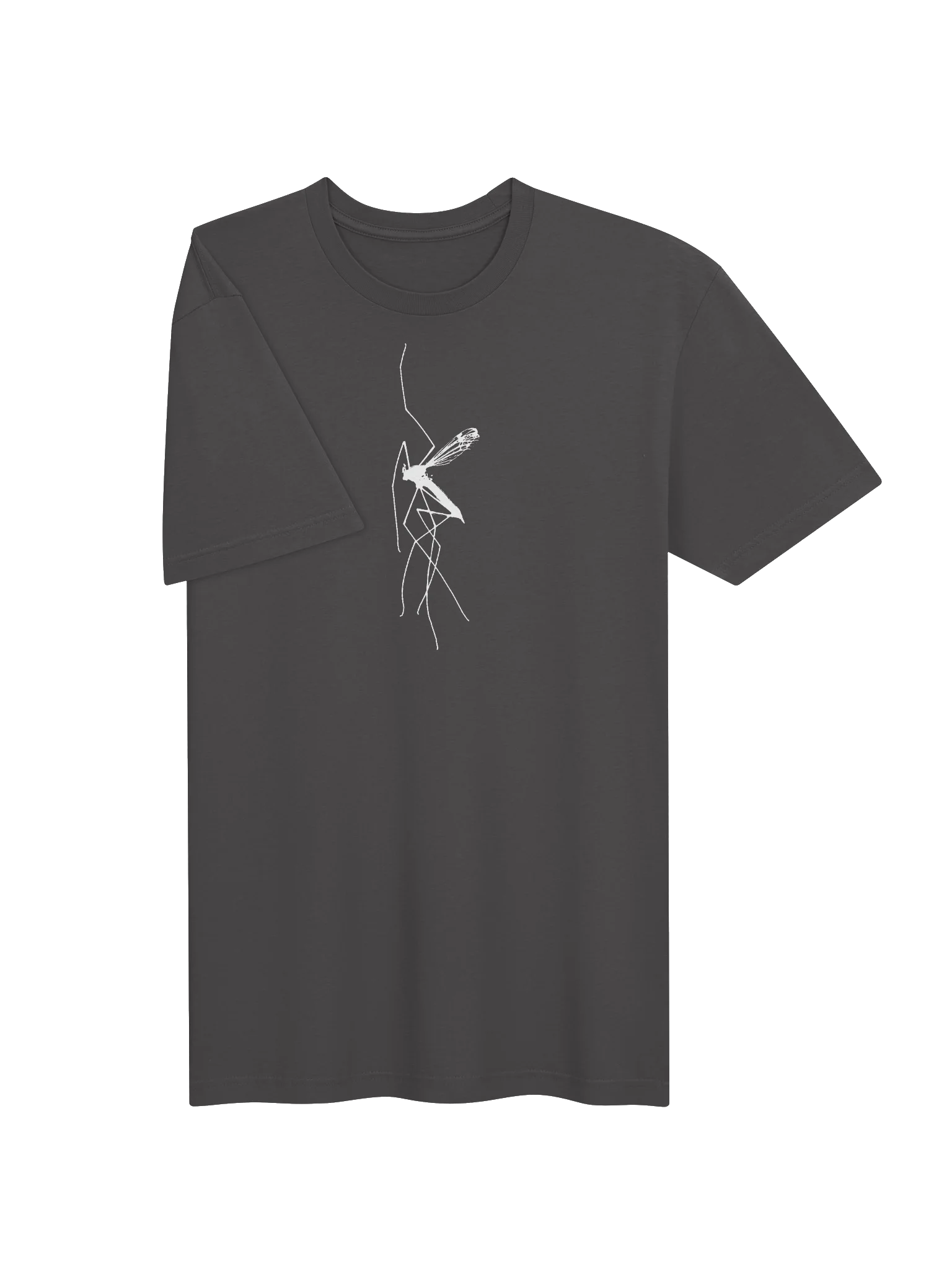 Mosquito Scan, 1993 — White Print T-Shirt