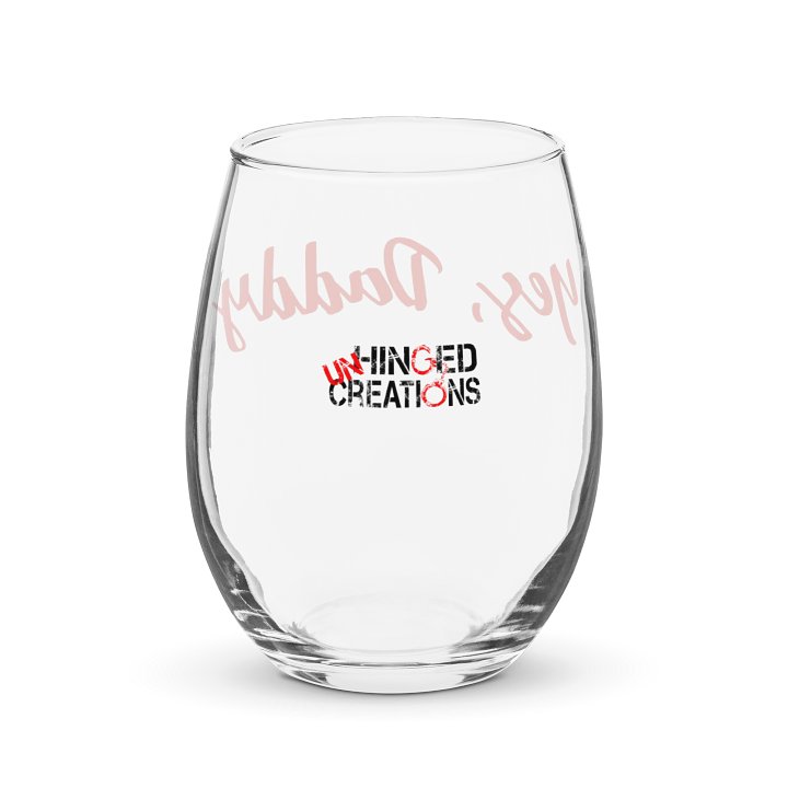 Yes Daddy Stemless Wine Glass product image (2)