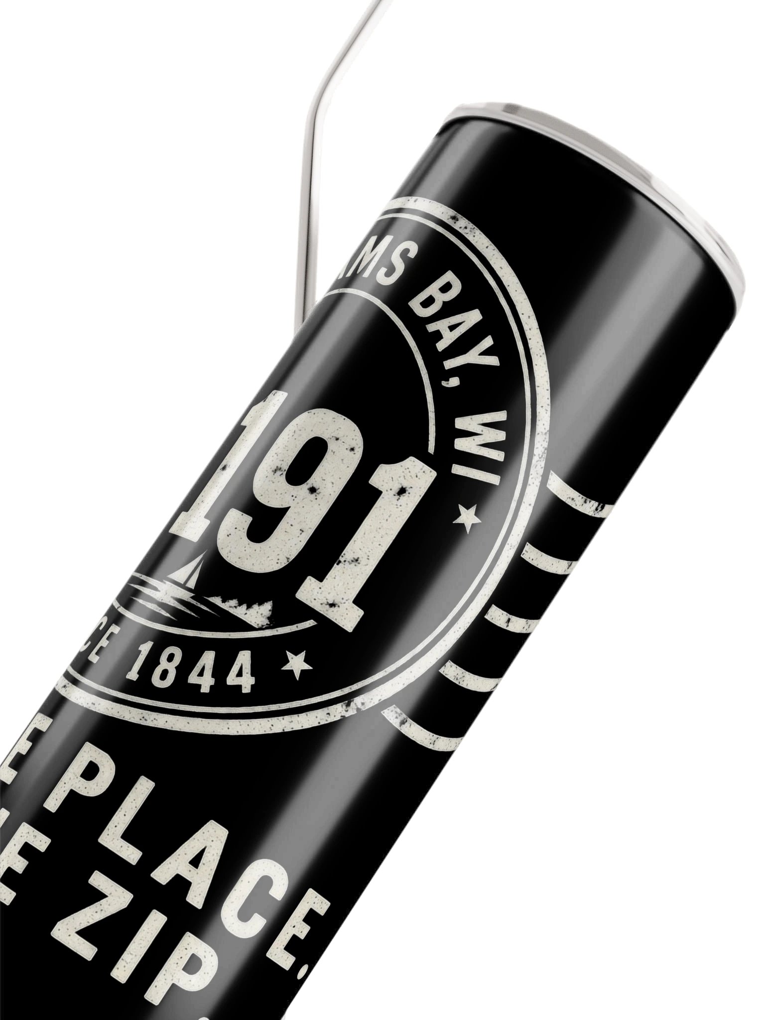 53191 ZIPCODE The CODE Black Tumbler product image (5)