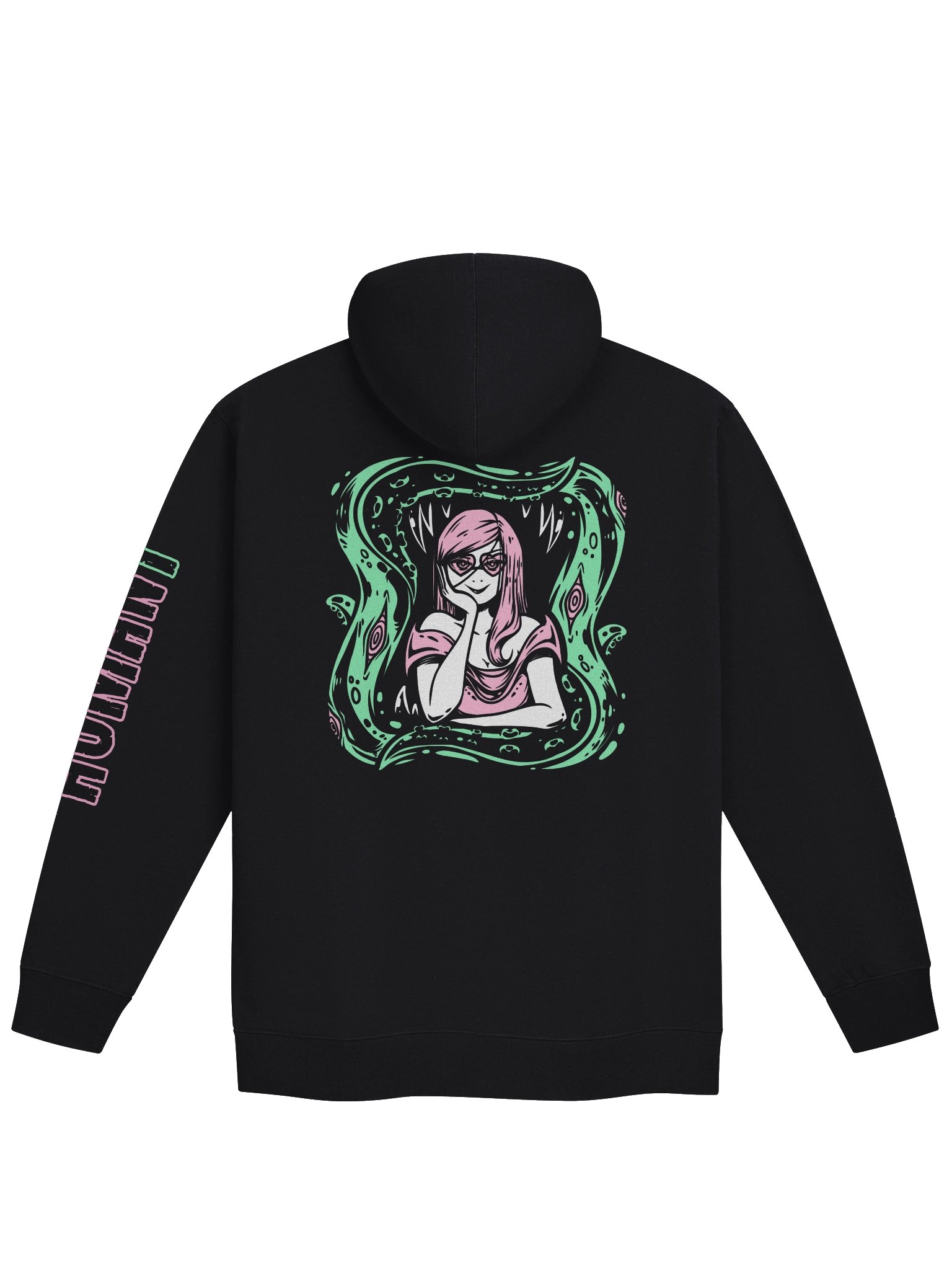 Eldritch Mouth || Fleece Zip Up Hoodie product image (1)