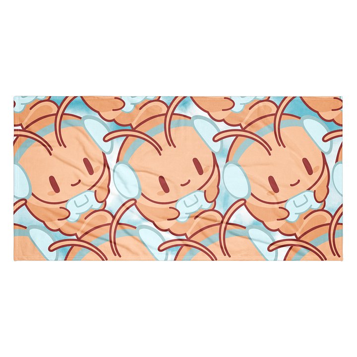 Shrimpy Gamer Beach Towel product image (2)