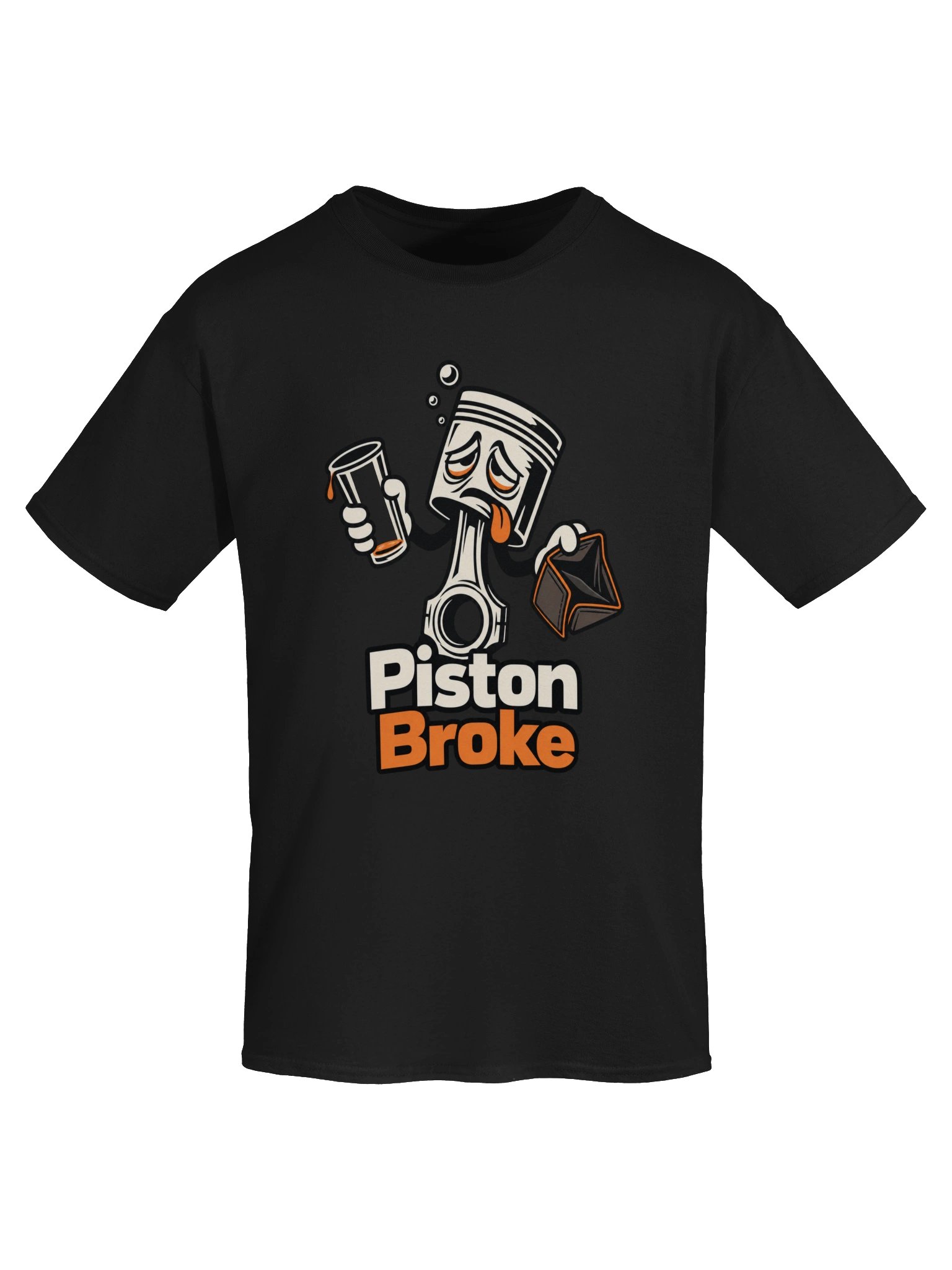 Piston Broke Drunk Piston Mechanic T-Shirt product image (5)