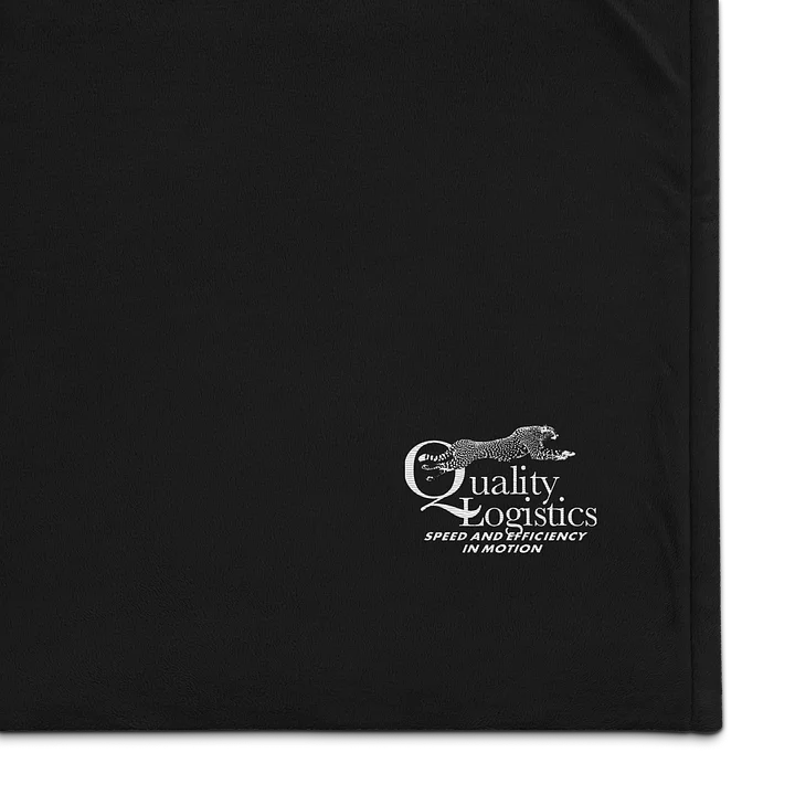 Black & White Thick Sherpa Blanket product image (1)