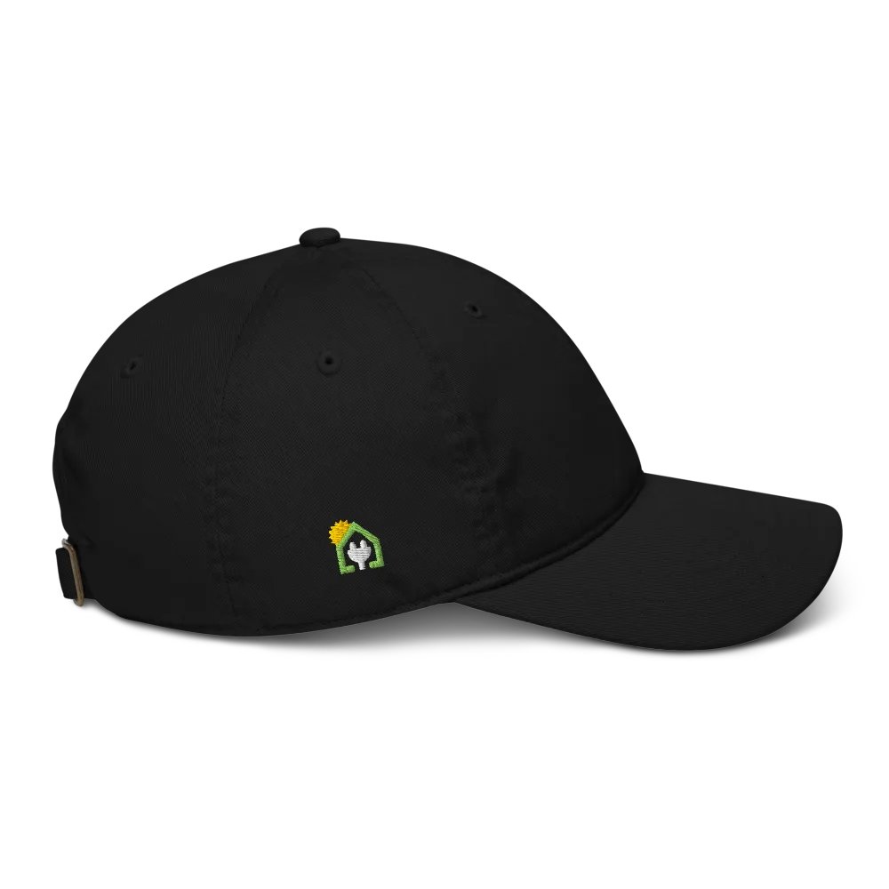 Plug It In Solar High-Quality Organic Dad Hat product image (4)